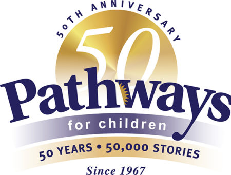 Pathways for Children 50 Years Logo